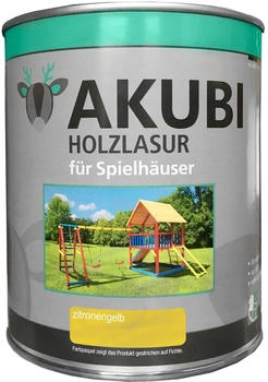 Karibu Holzlasur für Spielhäuser Zitronengelb 750ml Karibu Holzlasur für Spielhäuser Zitronengelb 750ml