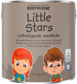 RUST-OLEUM Little Stars Luftreinigende Wandfarbe 2,5l Lebkuchenh&auml;uschen