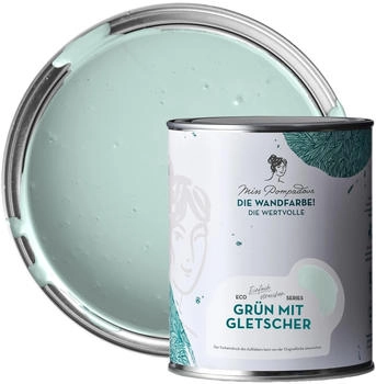 MissPompadour Edelmatte Wandfarbe Grün mit Gletscher 1L Hochdeckend Spritzfrei MissPompadour Edelmatte Wandfarbe Grün mit Gletscher 1L Hochdeckend Spritzfrei
