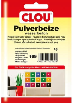 CLOU Pulverbeize Mahagoni Hell 5 g