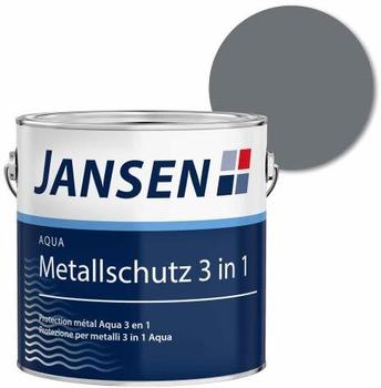 Jansen Jansen Aqua Metallschutz 3 in 1 - 2,5 Liter DB 702 ca. RAL 9007