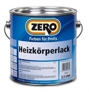 Zero Zero Heizk&ouml;rperlack - 2,5 Liter