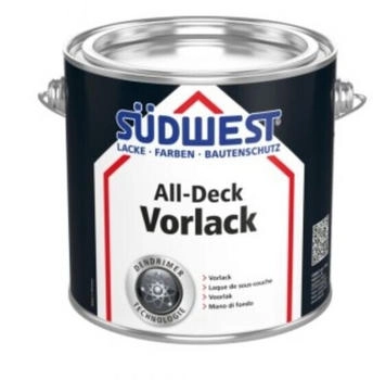 Südwest All-Deck Vorlack - 0,75 Liter Weiss
