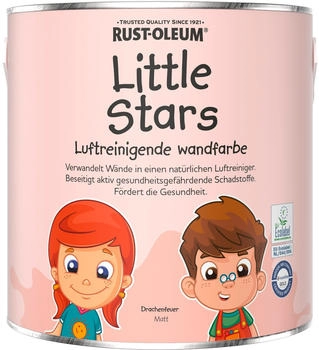 RUST-OLEUM Little Stars Luftreinigende Wandfarbe 2,5l Drachenfeuer