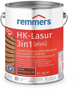Remmers HK-Lasur 3in1 [plus] mahagoni 5 l