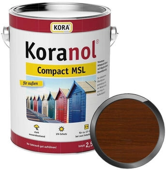 Kora Holzschutzlasur NOL COMPACT MSL 2.5 LTR NUSSBAUM