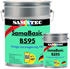 Samatec Harzfarbe Bodenbeschichtung Garagenfarbe BS95 Bodenfarbe 2K Epoxidharz inkl. VSK matt weichmacherbeständig hochbelastbar lösemittelfrei 6005 Moosgrün