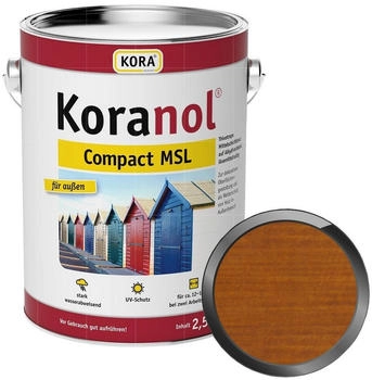 Kora Holzschutzlasur NOL COMPACT MSL 2.5 LTR TEAK