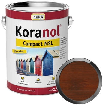 Kora Holzschutzlasur NOL COMPACT MSL 2.5 LTR PALISANDER