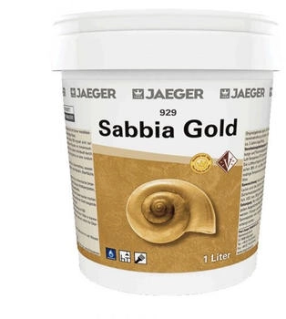 JAEGER Jaegerlacke Wandfarbe Sabbia 929 Metallic-Effekt-Wandfarbe mit feiner Sand-Struktur Brillante Metallic-Oberfläche umweltfreundliche Anstrich Kupfer