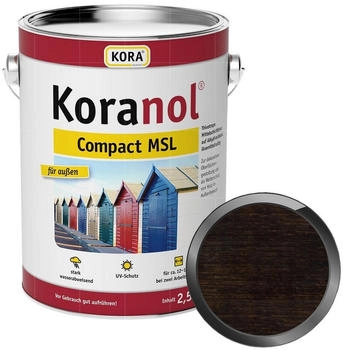 Kora Holzschutzlasur NOL COMPACT MSL 2.5 LTR EBENHOLZ