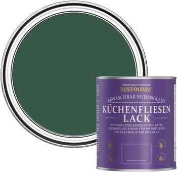 RUST-OLEUM Green Water-Resistant Kitchen Tile Paint in Satin Finish - The Pinewoods 750ml