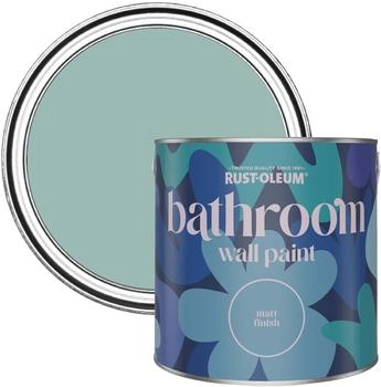 RUST-OLEUM Blue Water-Resistant Bathroom Wall & Ceiling Paint - Coastal Blue 2.5L