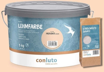 Conluto Lehmfarbe CL 127 Provence gelblich 5 kg