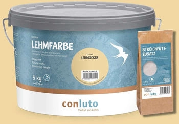 Conluto Lehmfarbe CL 140 Lehmocker 5 kg