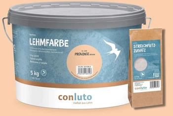 Conluto Lehmfarbe CL 126 Provence rötlich 5 kg