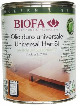 Biofa Universal Hartöl seidenmatt 2044 - 1 Liter
