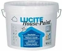 LUCITE 800 House-Paint Fassadenfarbe - 5 Liter 1021 T teerschwarz 07334929