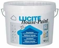 Lucite 800 House-Paint Fassadenfarbe 5 Liter 1021 T teerschwarz
