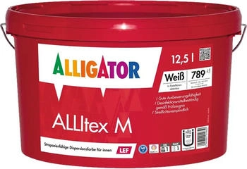 Alligator ALLItex M LEF Wandfarbe 2,5 Liter Weiss