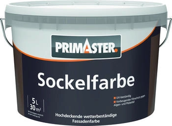 PRIMASTER Sockel- und Dachfarbe 5 L nussbraun