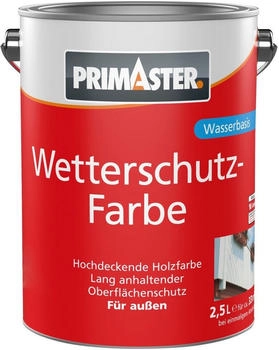 PRIMASTER Wetterschutzfarbe 2,5 L basaltgrau
