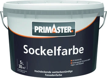 PRIMASTER Sockel- und Dachfarbe 5 L anthrazit