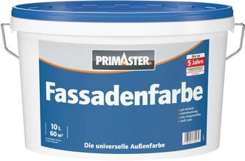 PRIMASTER Fassadenfarbe 10 L wei&szlig; matt