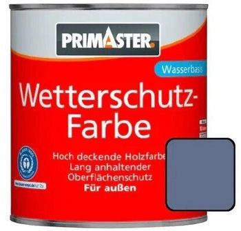 PRIMASTER Wetterschutzfarbe 2,5 L taubenblau - [GLO765153722]