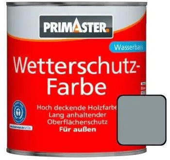 PRIMASTER Wetterschutzfarbe 2,5 L silbergrau - [GLO765153715]