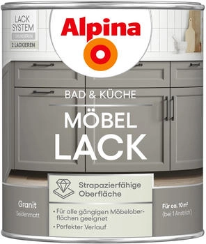Alpina M&ouml;bellack f&uuml;r K&uuml;che & Badezimmer Granit 750 ml