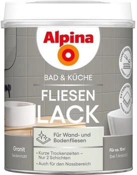 Alpina Fliesenlack Bad & K&uuml;che 2K Granit 750 ml