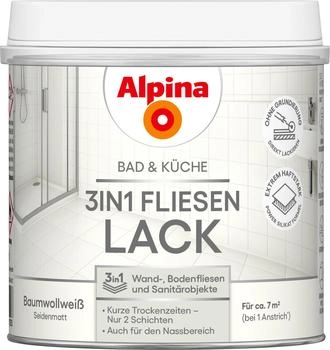 Alpina Bad & K&uuml;che Fliesenlack 3 in 1 wei&szlig; 500 ml