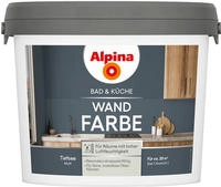 Alpina Wandfarbe F&uuml;r K&uuml;che & Badezimmer Tiefsee 2,5 L