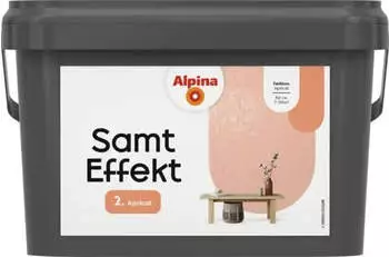 Alpina Effektfarbe Samt Farbeffekt alpinaricot 2,5 l