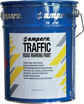 Ampere Stra&szlig;enmarkierungsfarbe Traffic Paint wei&szlig; 5 kg (10623)