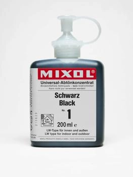 MIXOL Universal-Abtönkonzentrat Nr. 1 Schwarz 200ml (M12-2001)