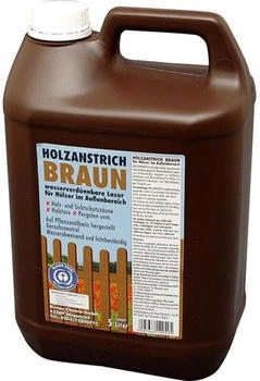 Burtex Holzanstrich braun 5 l Kunststoff-Kanister (1B05K)