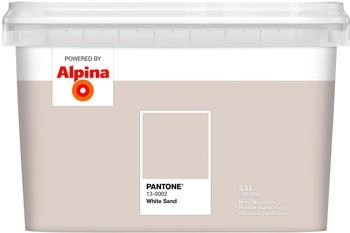 Alpina Wandfarbe Pantone 13-0002 white sand 2,5l