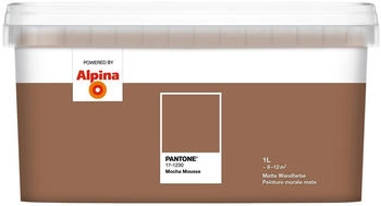 Alpina Wandfarbe Pantone 17-1230 mocha mousse 1l
