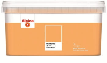Alpina Wandfarbe Pantone 14-1051 warm alpinaricot 1l