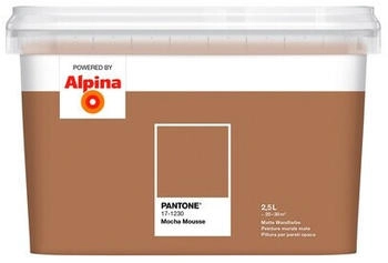 Alpina Wandfarbe Pantone 17-1230 mocha mousse 2,5l