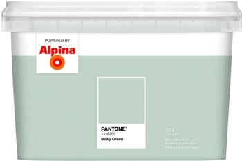 Alpina Wandfarbe Pantone 12-6205 milky green 2,5l
