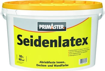 PRIMASTER Seidenlatex gl&auml;nzend 10 L wei&szlig;