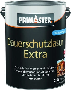 PRIMASTER Dauerschutzlasur Extra 2,5 L teak - [GFM867c5ec9a]