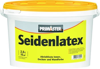 PRIMASTER Seidenlatex seidenglänzend 2,5 L weiß