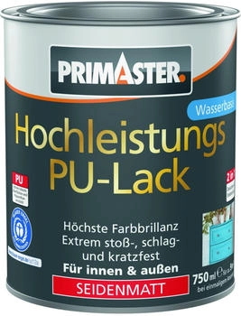 PRIMASTER Hochleistungs PU-Lack cremeweiß seidenmatt 750 ml