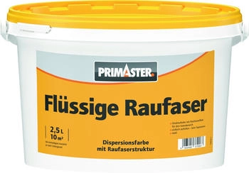 PRIMASTER Flüssige Raufaser 2,5 L weiß matt