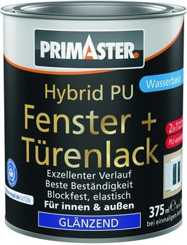 PRIMASTER Hybrid PU-Fenster + T&uuml;renlack 375 ml wei&szlig; gl&auml;nzend