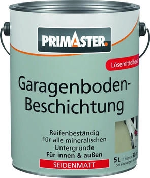 PRIMASTER Garagenbodenbeschichtung 2,5 L silbergrau seidenmatt